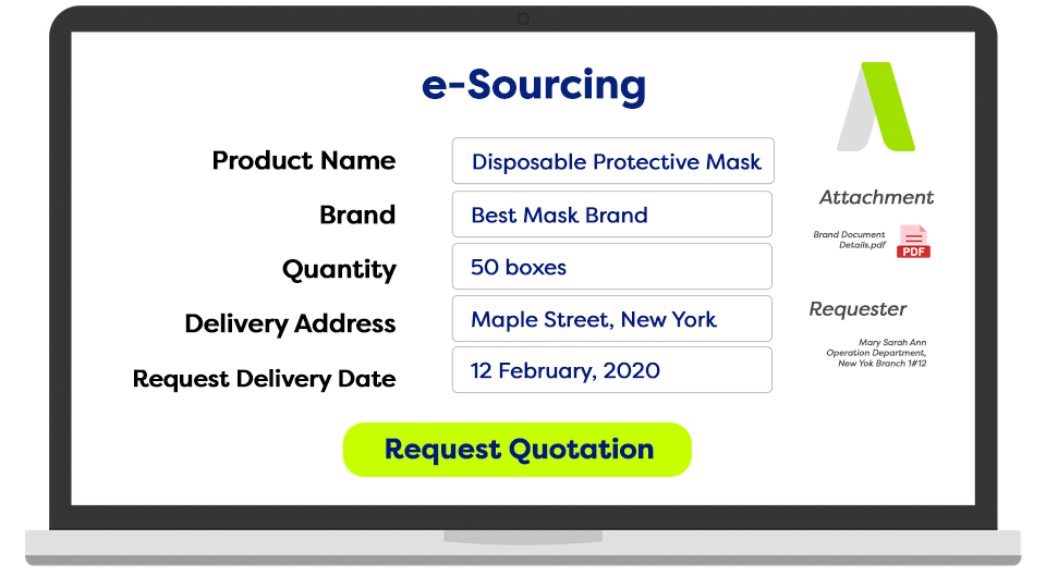 ADAM e-Sourcing Lapop